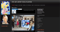 Desktop Screenshot of pop-art-tanja-playner-art.com