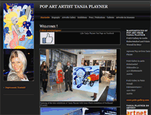 Tablet Screenshot of pop-art-tanja-playner-art.com